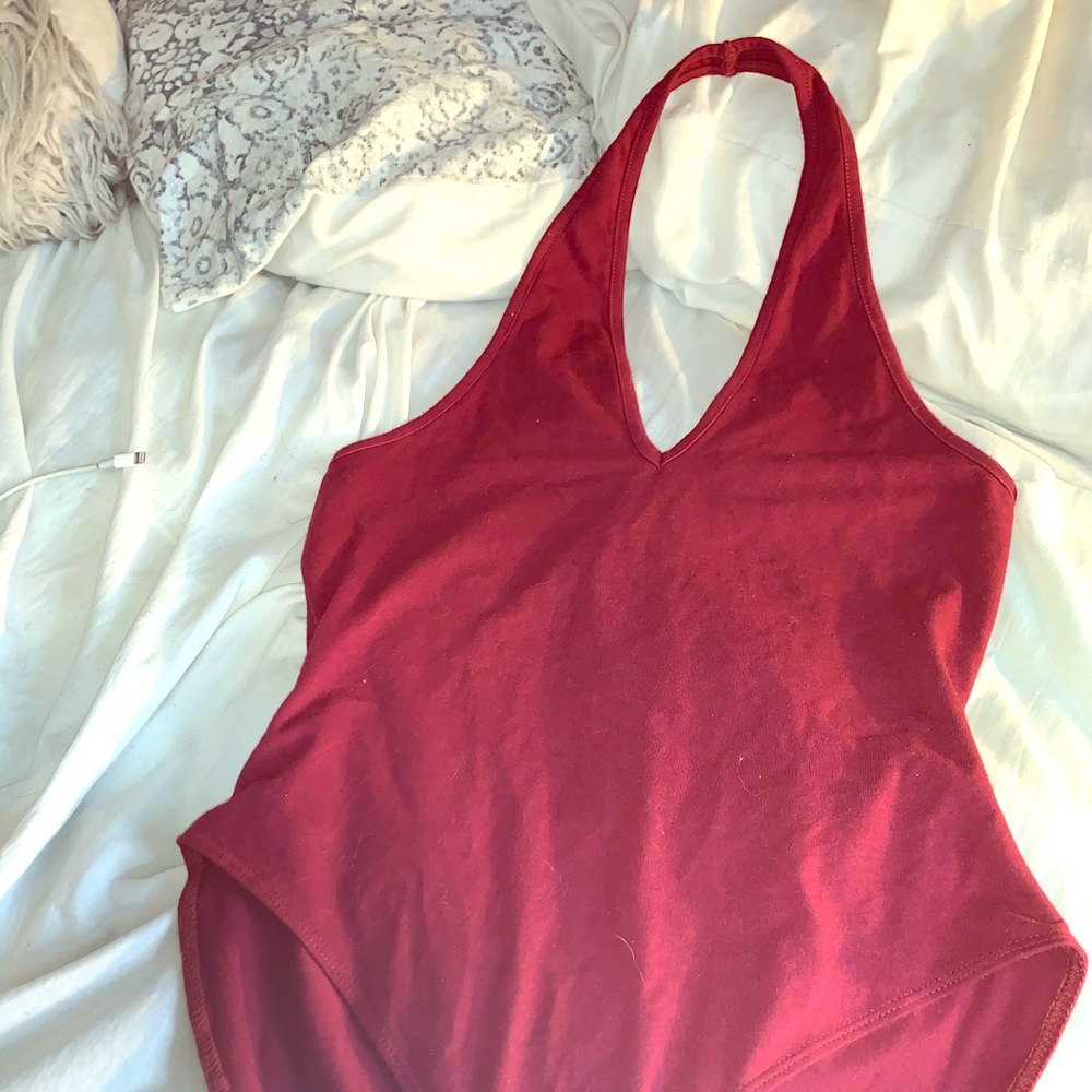 Halter bodysuit